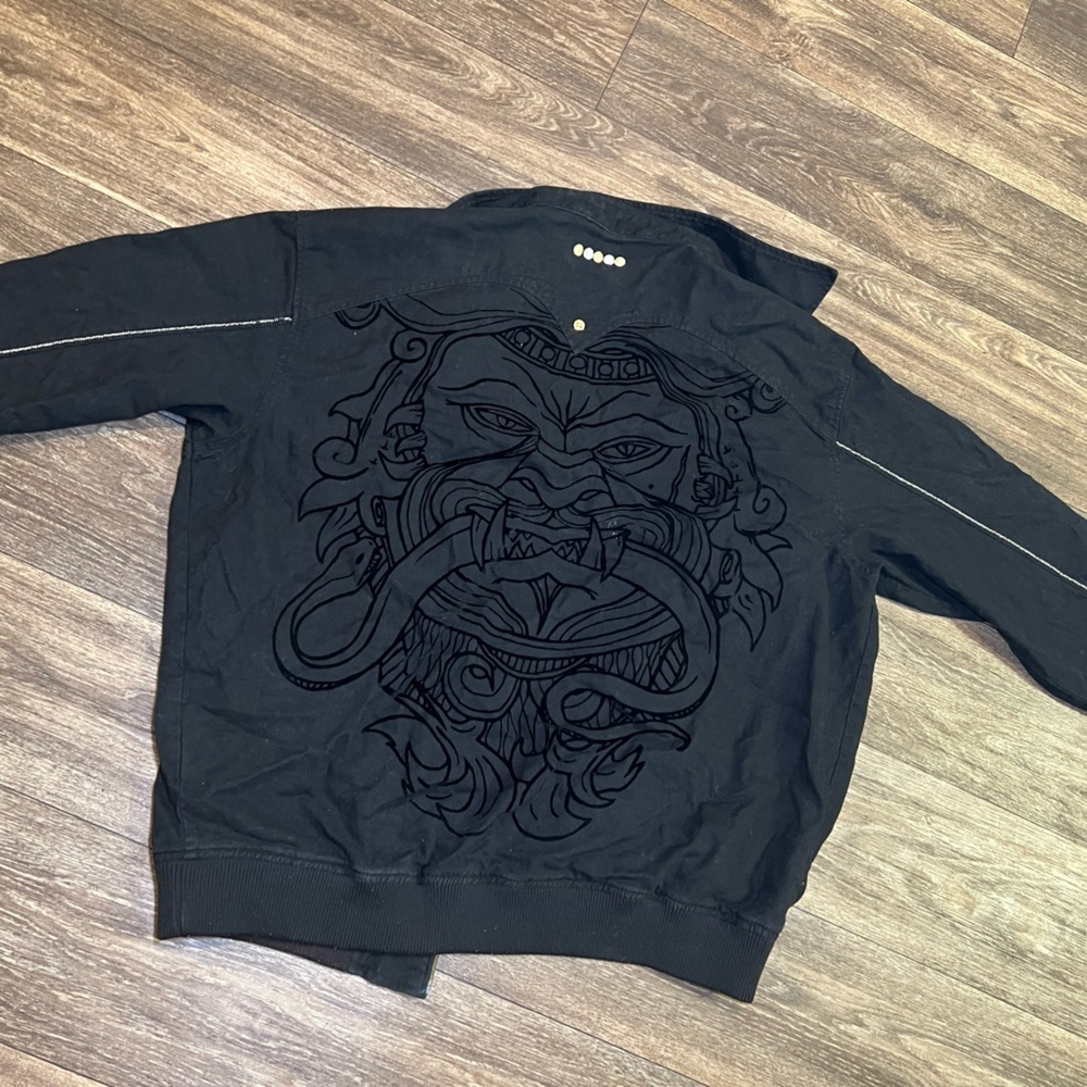 Vintage Coogi Jacket Dragon Embroidered XXL